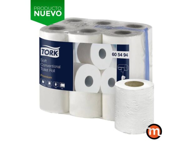 TORK HIGIÉNICO ESTANDAR 12UD 2 CAPAS PREMIUM