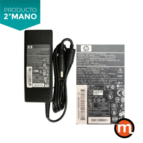 HP ADAPTADOR CORRIENTE A/C 90W 030196-00