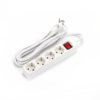 REGLETA 4 ENCHUFES BLANCA 1,5MT CABLE CON INTERRUPTOR