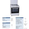 ROMMER COCINA VCH-461 FG 4 FUEGOS BUTANO BLANCA