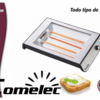 COMELEC TOSTADOR PLANO 600W INOX TP7064