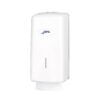 DISPENSADOR HIGIENICO ZIG-ZAG ABS BLANCO/GRIS