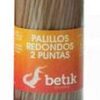 PALILLERO REDONDO 2 PUNTAS LUX 65x2.5mm 24UD
