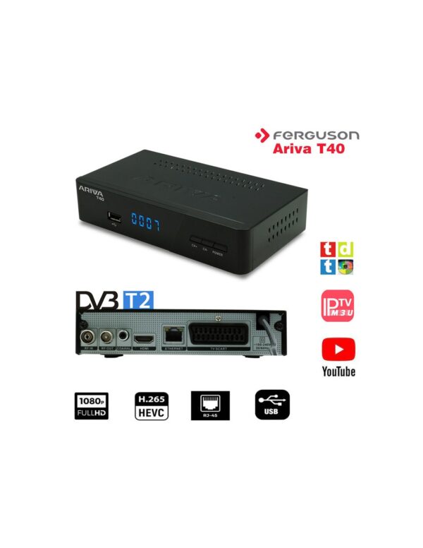 TDT HD ARIVA FULL HD 1080P USB HDMI