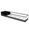 VITRINA FLAT 4 BANDEJAS REFRIGERADA