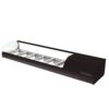 VITRINA CURV 6 BANDEJAS REFRIGERADA