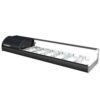 VITRINA MATRIX 6 BANDEJAS NEGRA REFRIGERADA