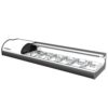 VITRINA SUSHI MATRIX 6 BANDEJAS BLANCA REFRIGERADA