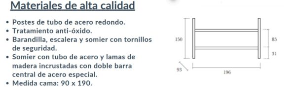 DUPEN LITERA DOS CAMAS - Imagen 3