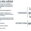 DUPEN CANAPE FIJO TAPIZADO MALAGA - Imagen 4