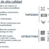 DUPEN BASE TAPIZADA OPORTO - Imagen 3