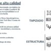 DUPEN CANAPE FIJO TAPIZADO SLEEP BASE - Imagen 5