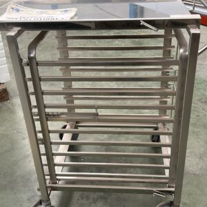 GUIA DE INSERCION RACK MOVIL RATIONAL 10 BANDEJAS