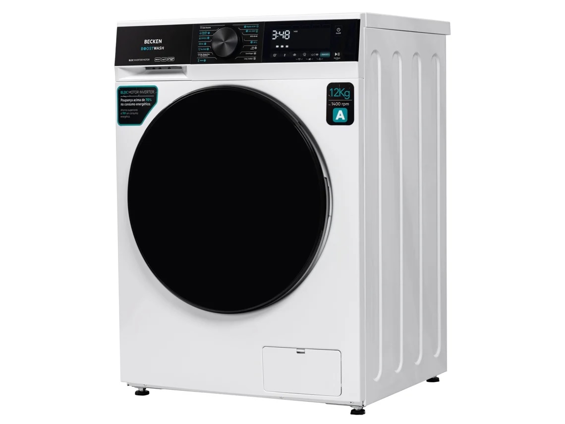 BECKEN LAVADORA 12KG INVERTER BWM8816WH BLANCA