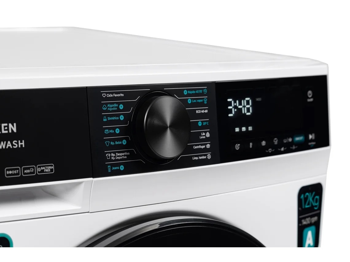 BECKEN LAVADORA 12KG INVERTER BWM8816WH BLANCA - Imagen 2