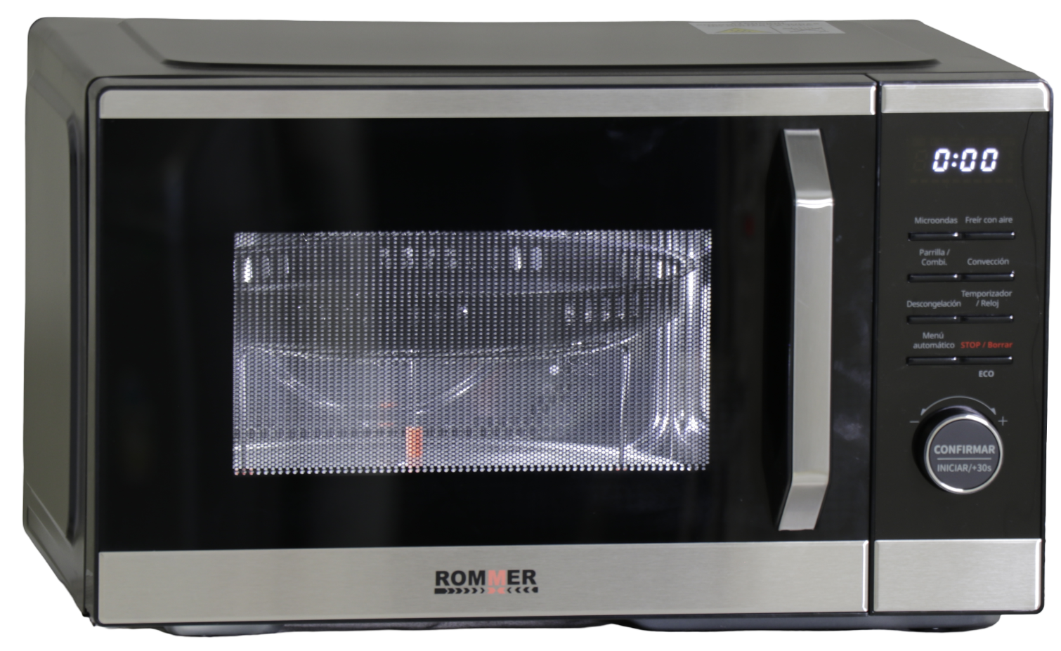 ROMMER MICROONDAS M-953 INOX 23L 800W