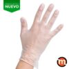 GUANTES VINILO SIN POLVO CAJA 100UD TALLA M