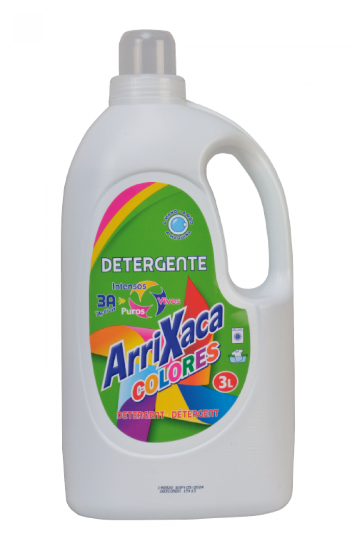 DETERGENTE COLORES ARRIXACA 3 LITROS
