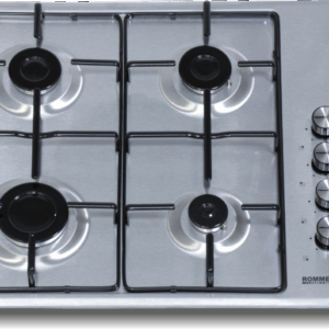 ROMMER ENCIMERA INOX PGX-24 4 FUEGOS