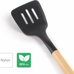 ESPATULA PERFORADA NORDIC 35CM NYLON