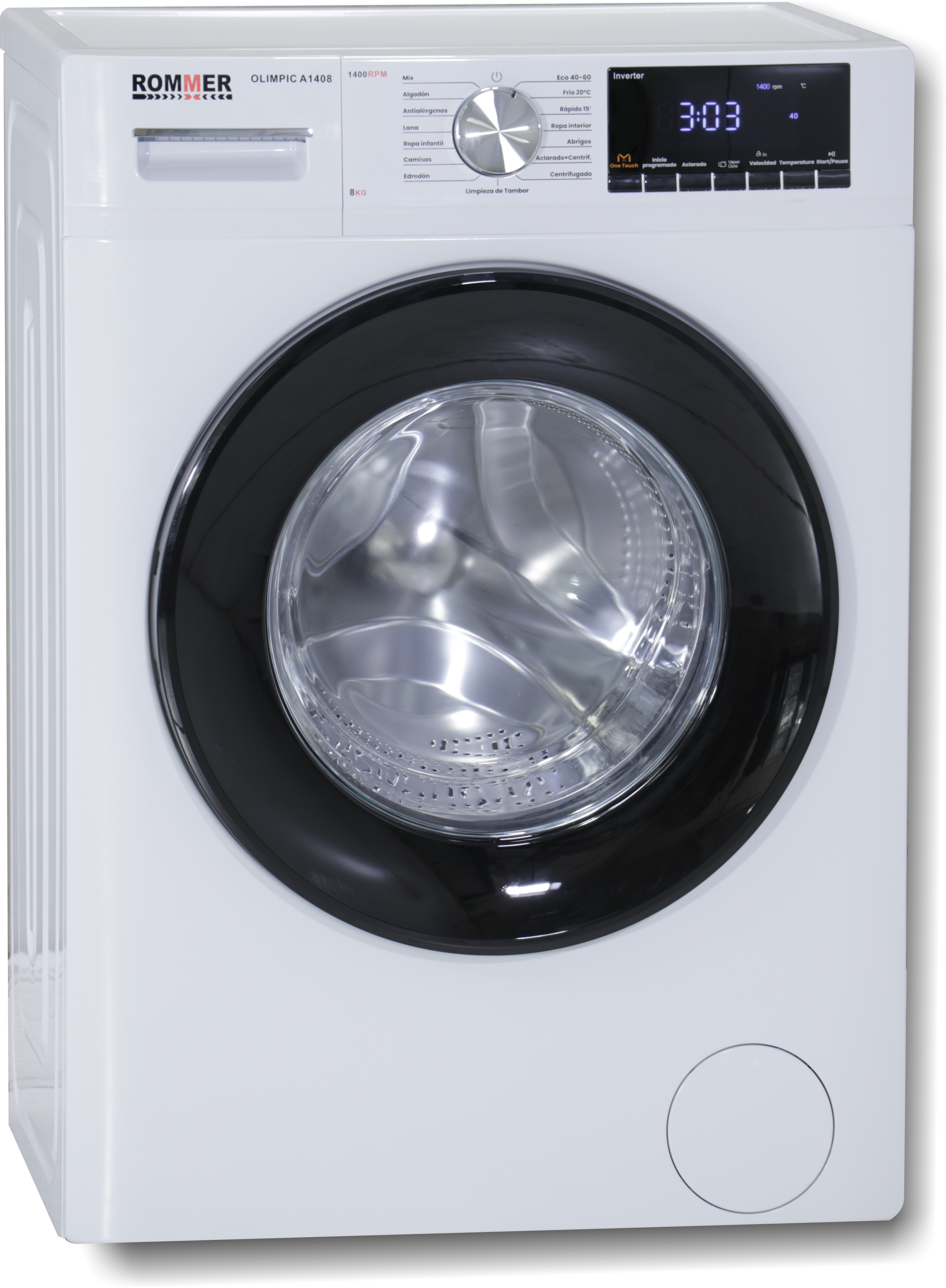 ROMMER LAVADORA 8KG OLIMPIC 1400 RPM