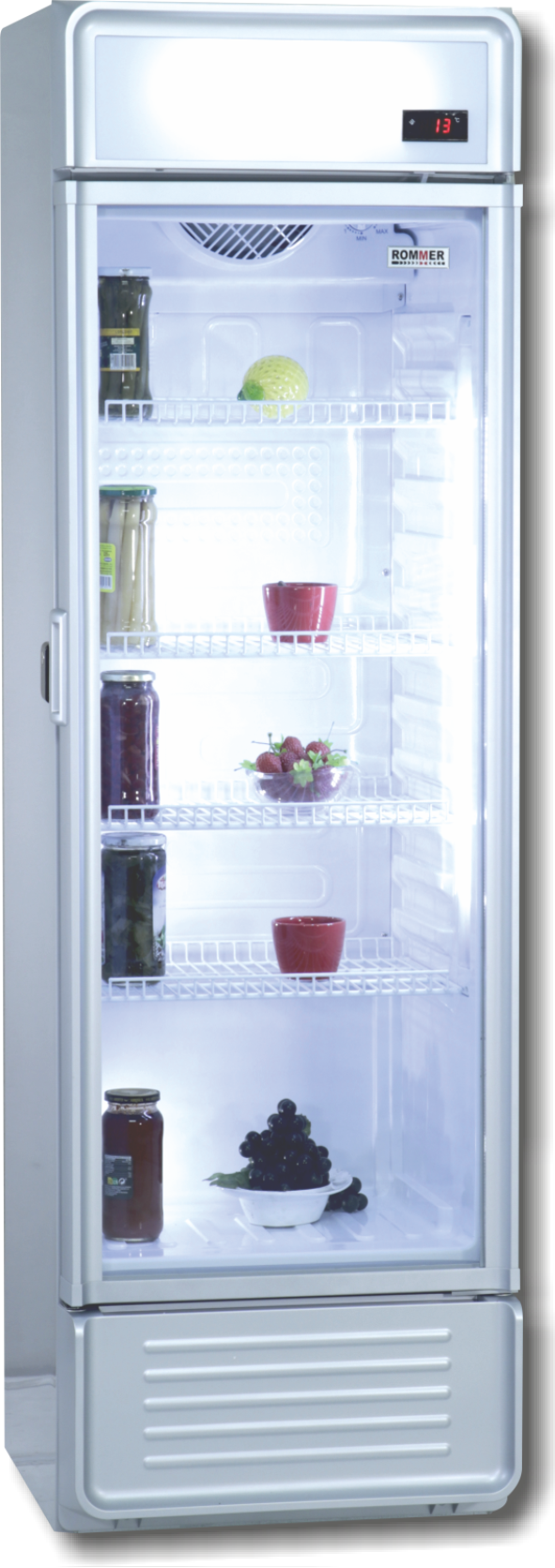 ROMMER VITRINA REFRIGERACION LSC-295 185CM