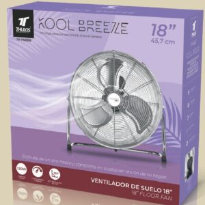 VENTILADOR SUELO INOX THALOS 120W