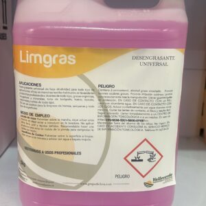 LIMGRAS 5L DESENGRASANTE NEUTRO