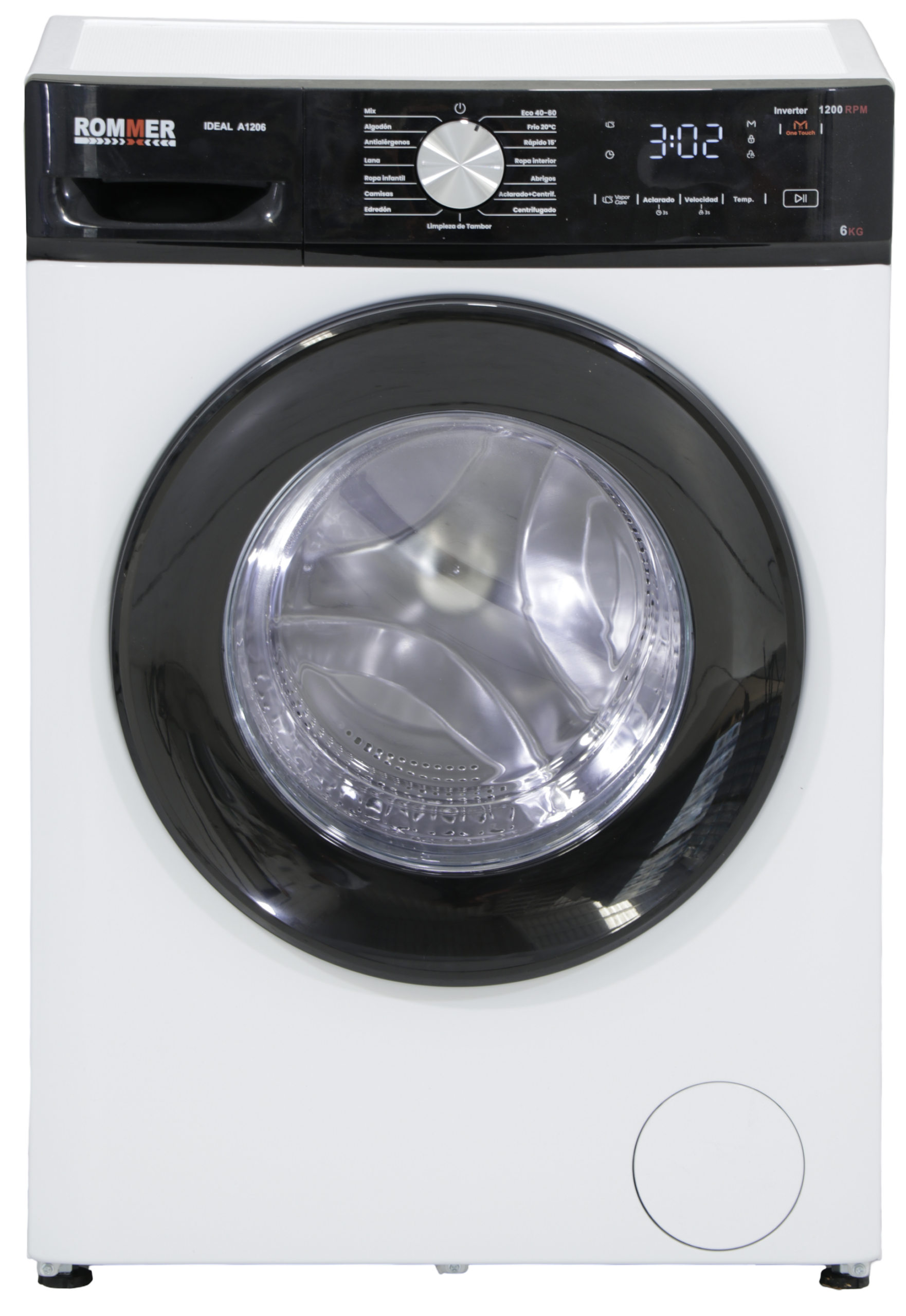 ROMMER LAVADORA 6KG IDEAL A1206 1200RPM